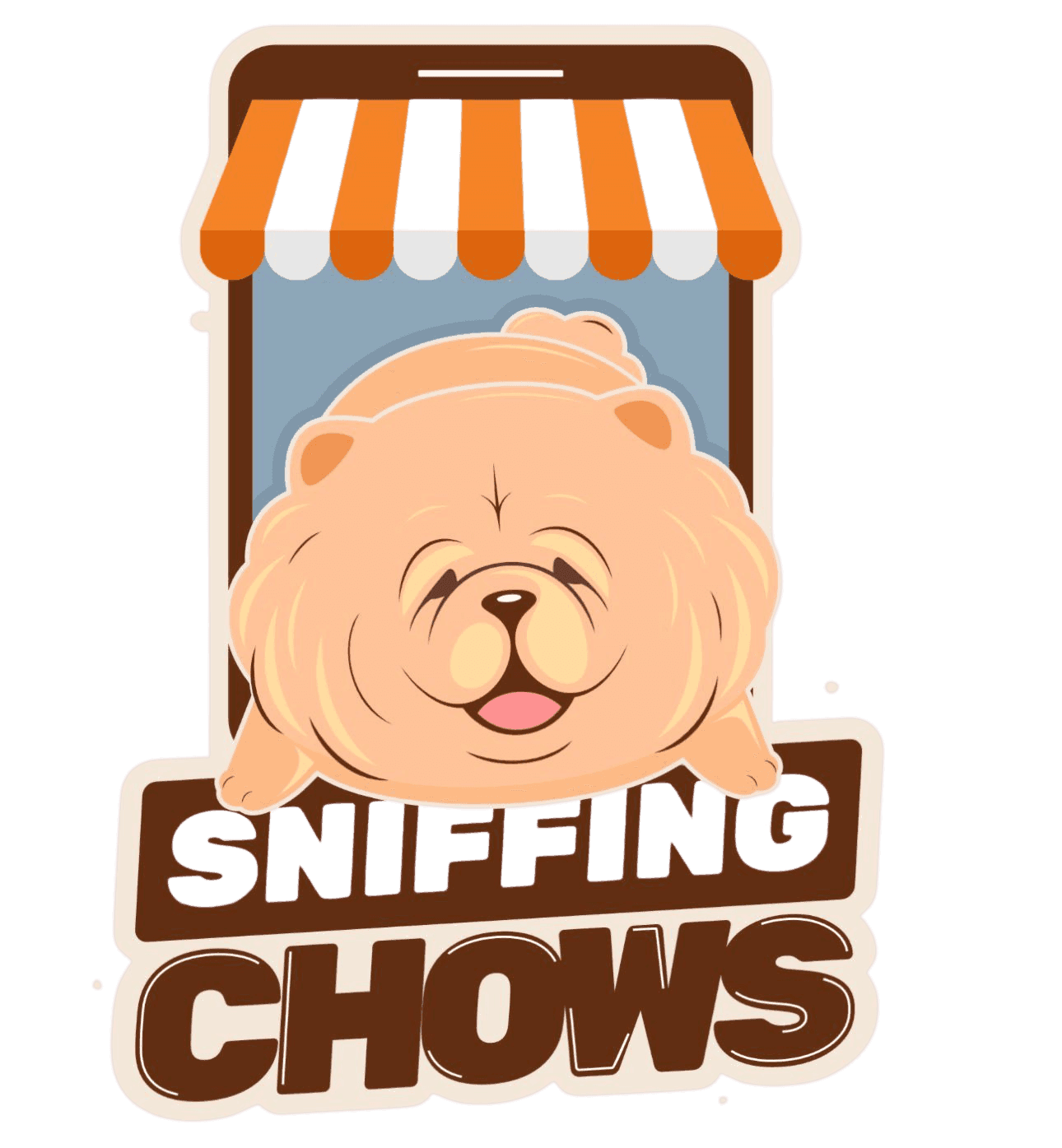 Sniffing Chows