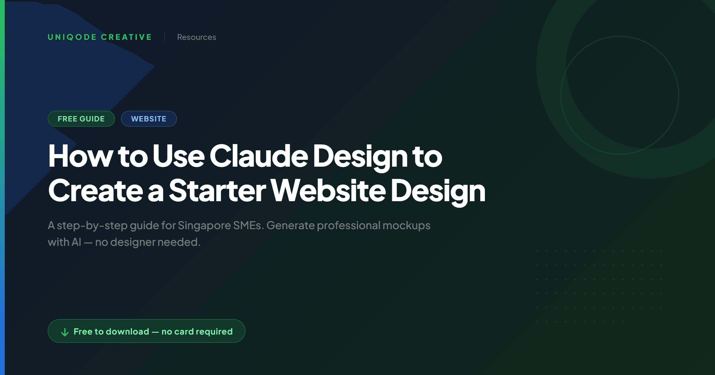 Preview of How to Use Claude Design to Create a Starter Website Design