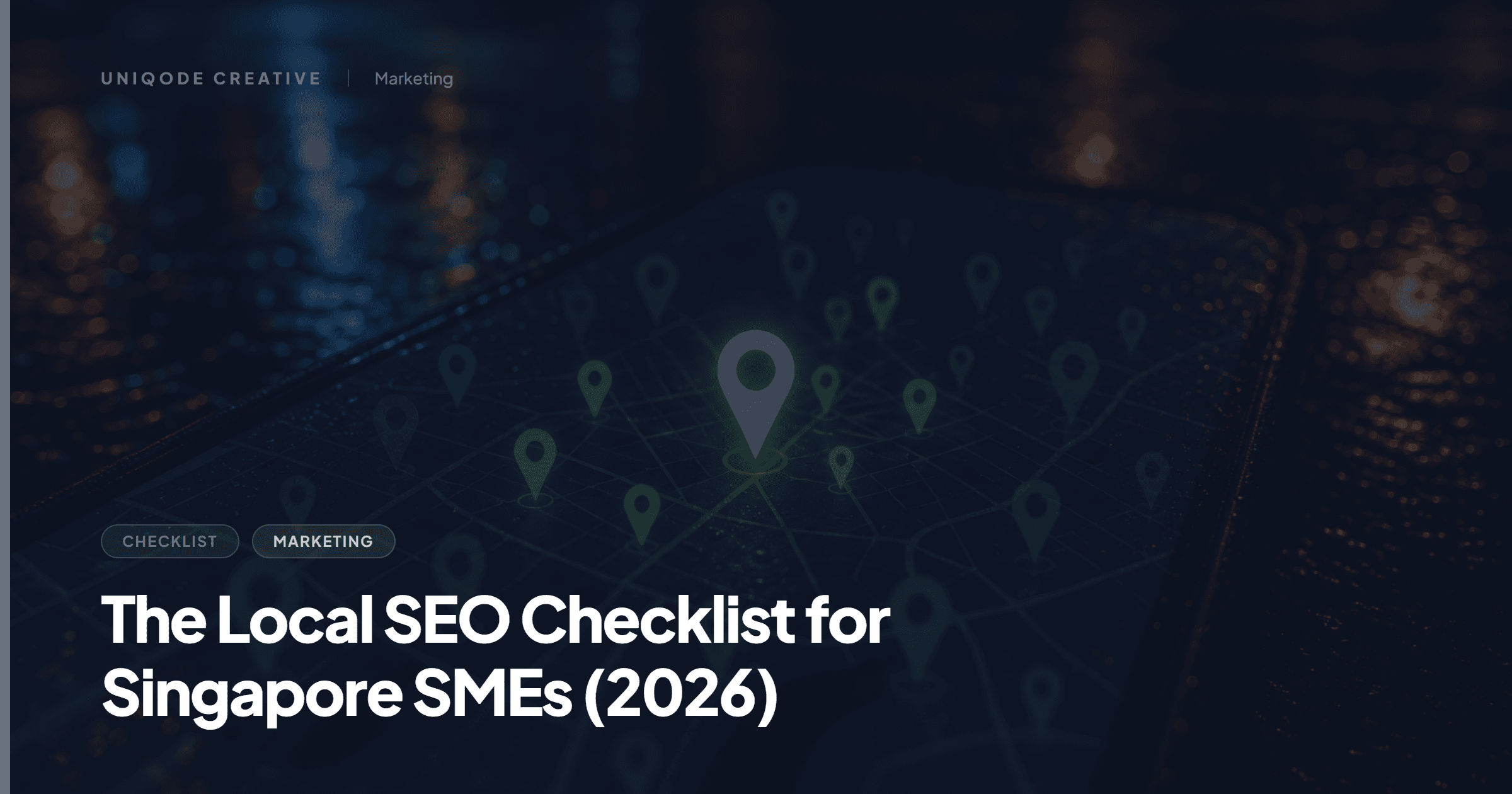 Preview of The Local SEO Checklist for Singapore SMEs (2026)